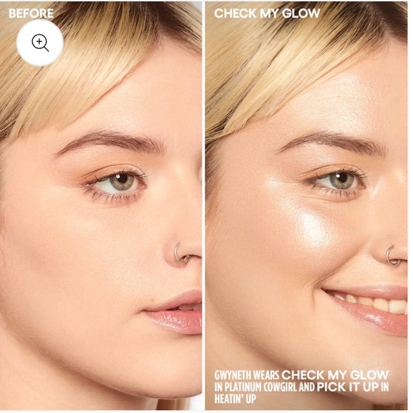 GXVE - Check My Glow highlighter in Platinum Cowgirl - Picture 6 of 7